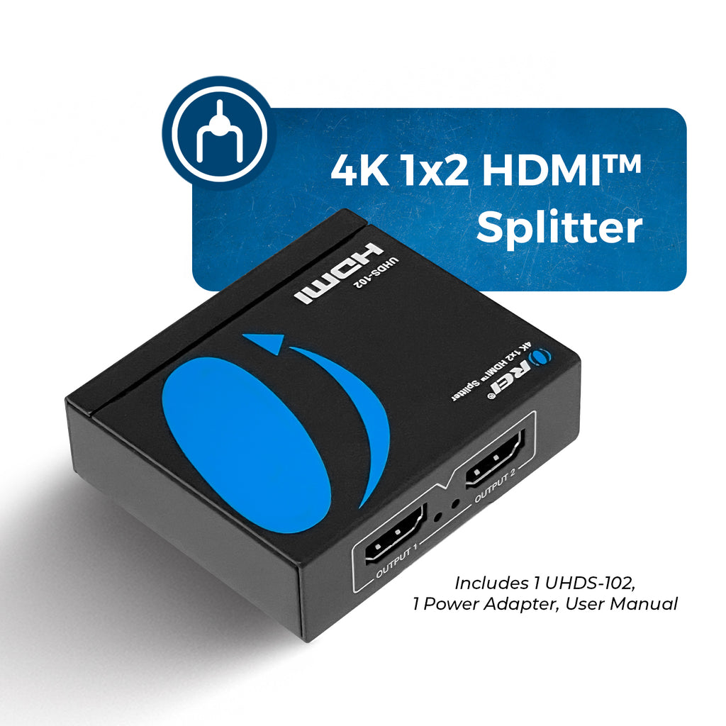 4K@60Hz 1x2 HDMI™ Splitter-UHDS-102