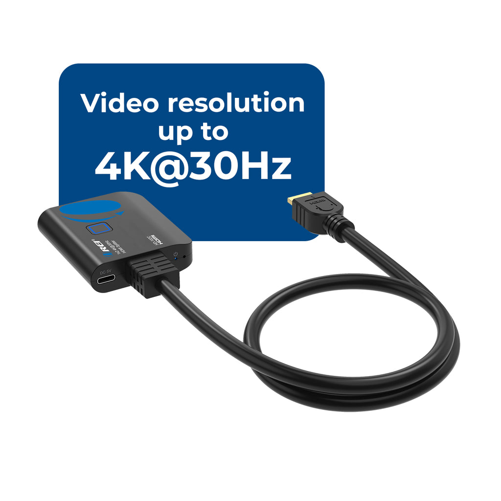 HDMI Splitter 1 input 2 output 4K@30Hz with HDMI Male Connector (HD-102C)