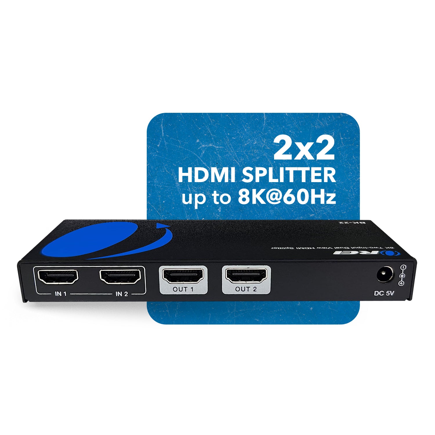  OREI SplitExtend - Divisor HDMI extendido para monitor