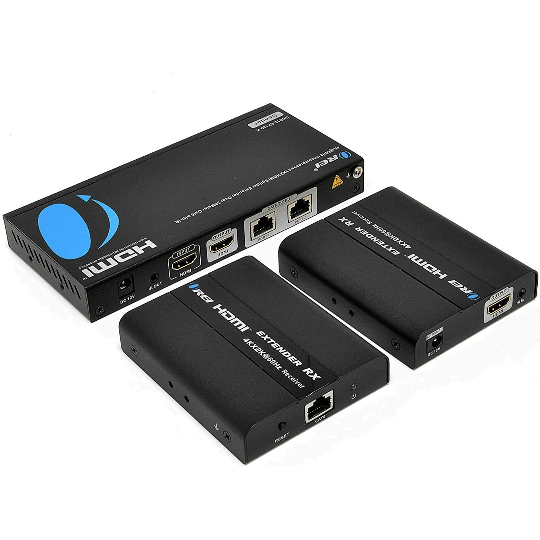 1x4 HDMI Extender Splitter Over CAT6/7 Up to 165 Ft @1080P HDMI Loop O –  Jayso Electronics
