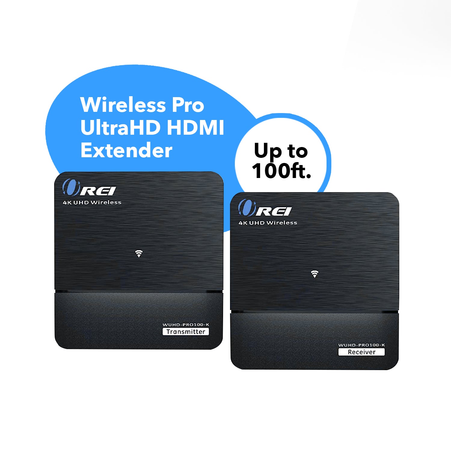 4K Wireless HDMI Transmitter & Receiver Extender By OREI - Up To.