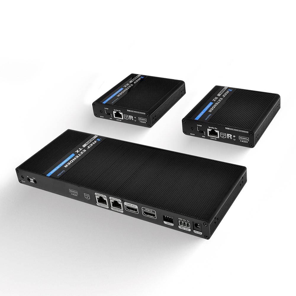 Monoprice Blackbird 4K Fiber Optic HDMI Extender 3300feet 1000m 4k@60Hz IR  RS-232 HDMI 2.0 Support
