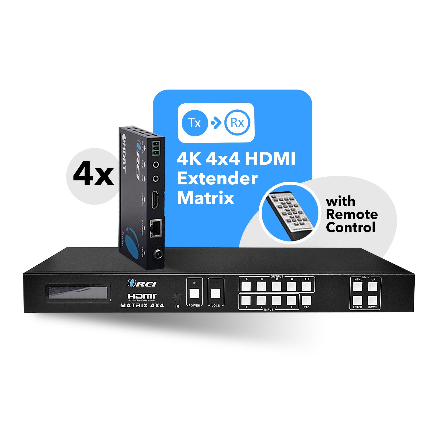 Hdmi Extender Digital Audio, 4 Channel Hdmi Transmitter
